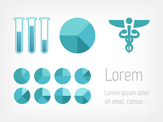 Image showing Medical Infographic.