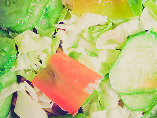 Image showing Retro look Salad picture