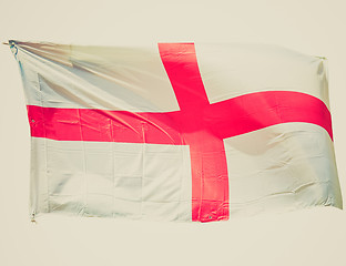 Image showing Retro look England flag