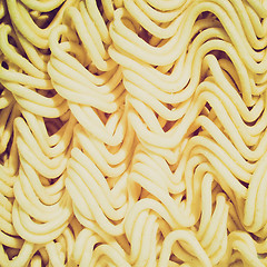 Image showing Retro look Noodles picture
