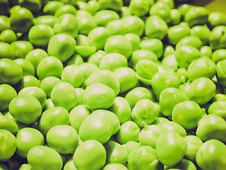 Image showing Retro look Peas