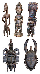 Image showing African sculpture