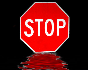 Image showing Stop Sign