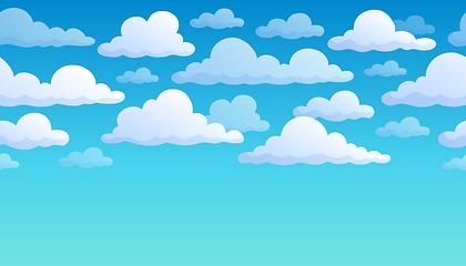 Image showing Cloudy sky background 7