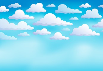 Image showing Cloudy sky background 8