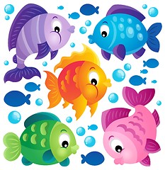Image showing Fish theme collection 2