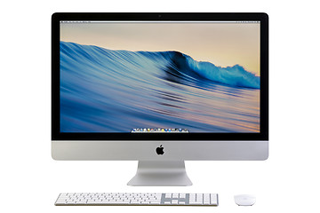 Image showing New iMac 27 With OS X Mavericks