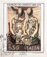 Image showing Giorgio De Chirico Stamp