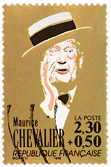 Image showing Maurice Chevalier Stamp