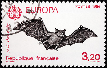 Image showing Bat Stamp