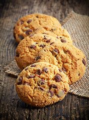 Image showing Chocolate cookies