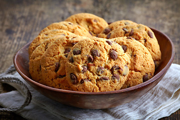 Image showing Chocolate cookies