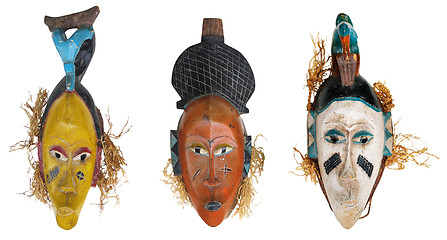 Image showing African masks3