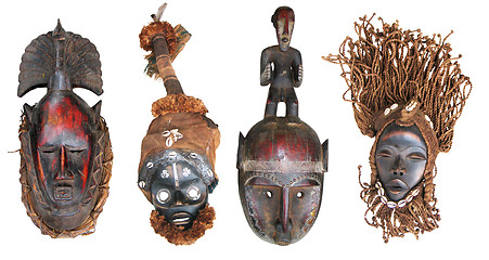 Image showing African masks2