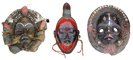 Image showing African masks4