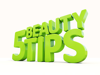Image showing 3d Beauty tips