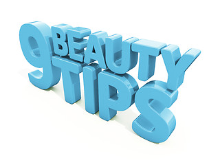 Image showing 3d Beauty tips