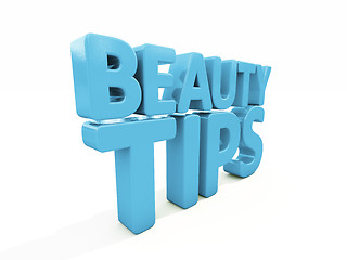 Image showing 3d Beauty tips