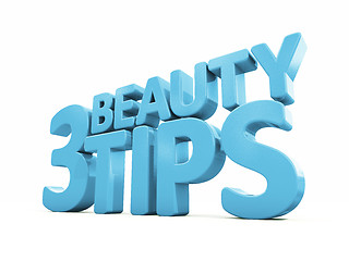 Image showing 3d Beauty tips