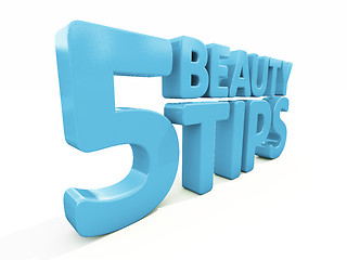 Image showing 3d Beauty tips