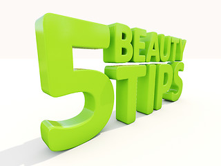 Image showing 3d Beauty tips