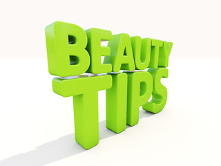 Image showing 3d Beauty tips