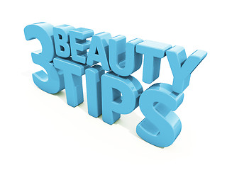 Image showing 3d Beauty tips