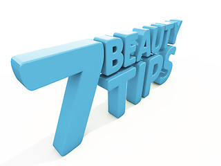 Image showing 3d Beauty tips