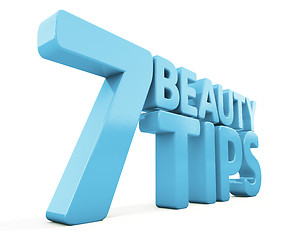 Image showing 3d Beauty tips