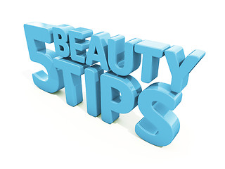 Image showing 3d Beauty tips