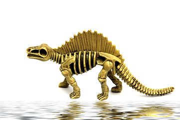 Image showing Model dinosaur