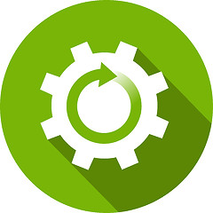 Image showing Eco Flat Icon