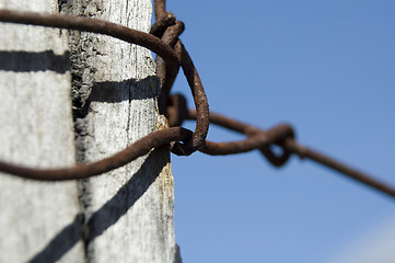 Image showing Rusty Wire