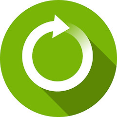 Image showing Eco Flat Icon