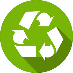 Image showing Eco Flat Icon