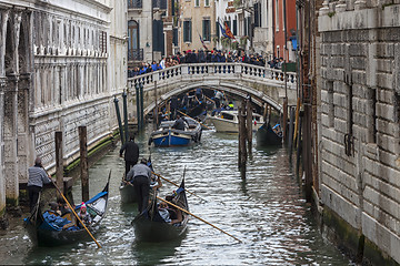 Image showing Venetian Traffic