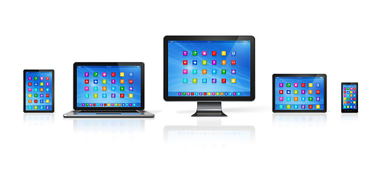 Image showing Computer Devices Set