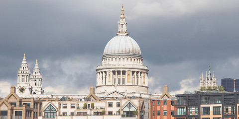 Image showing St Paul Cathedral, London