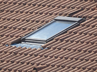 Image showing Roof tiles
