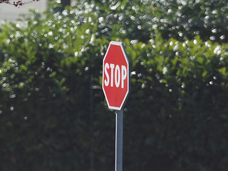 Image showing Stop sign