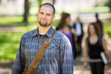 Image showing Confident Male Student At Campus