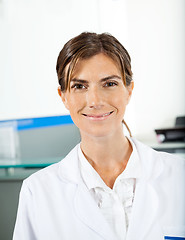 Image showing Smiling Female Researcher