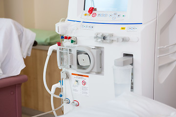 Image showing Advanced Dialysis Machine In Hospital