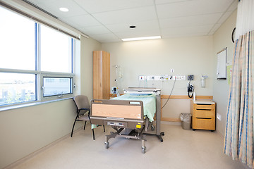 Image showing Empty Hospital Room