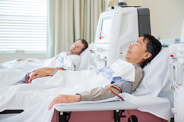 Image showing Patients Receiving Renal Dialysis