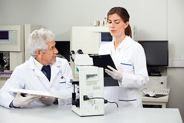 Image showing Scientists Working In Medical Laboratory