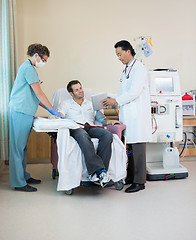 Image showing Renal Dialysis Unit in Hospital