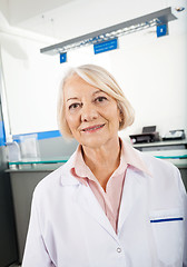 Image showing Senior Researcher Smiling In Hospital