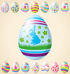 Image showing Vector Easter Card