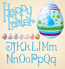 Image showing Vector Easter Card